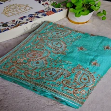 Pastel Bichitra Silk Georgette Saree